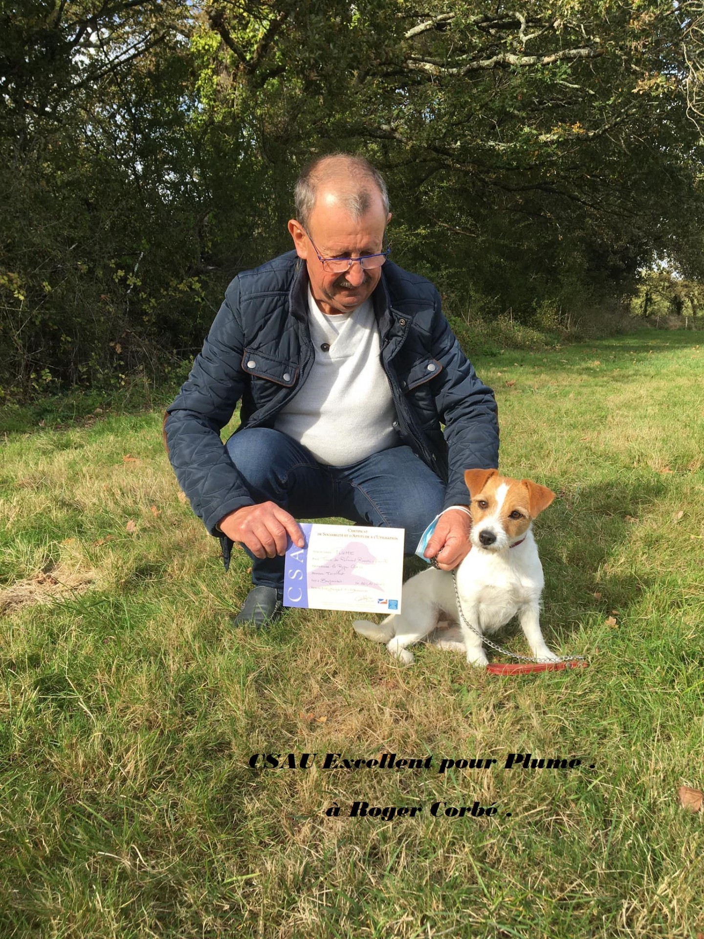 Plume CSAU excellent avec Roger 