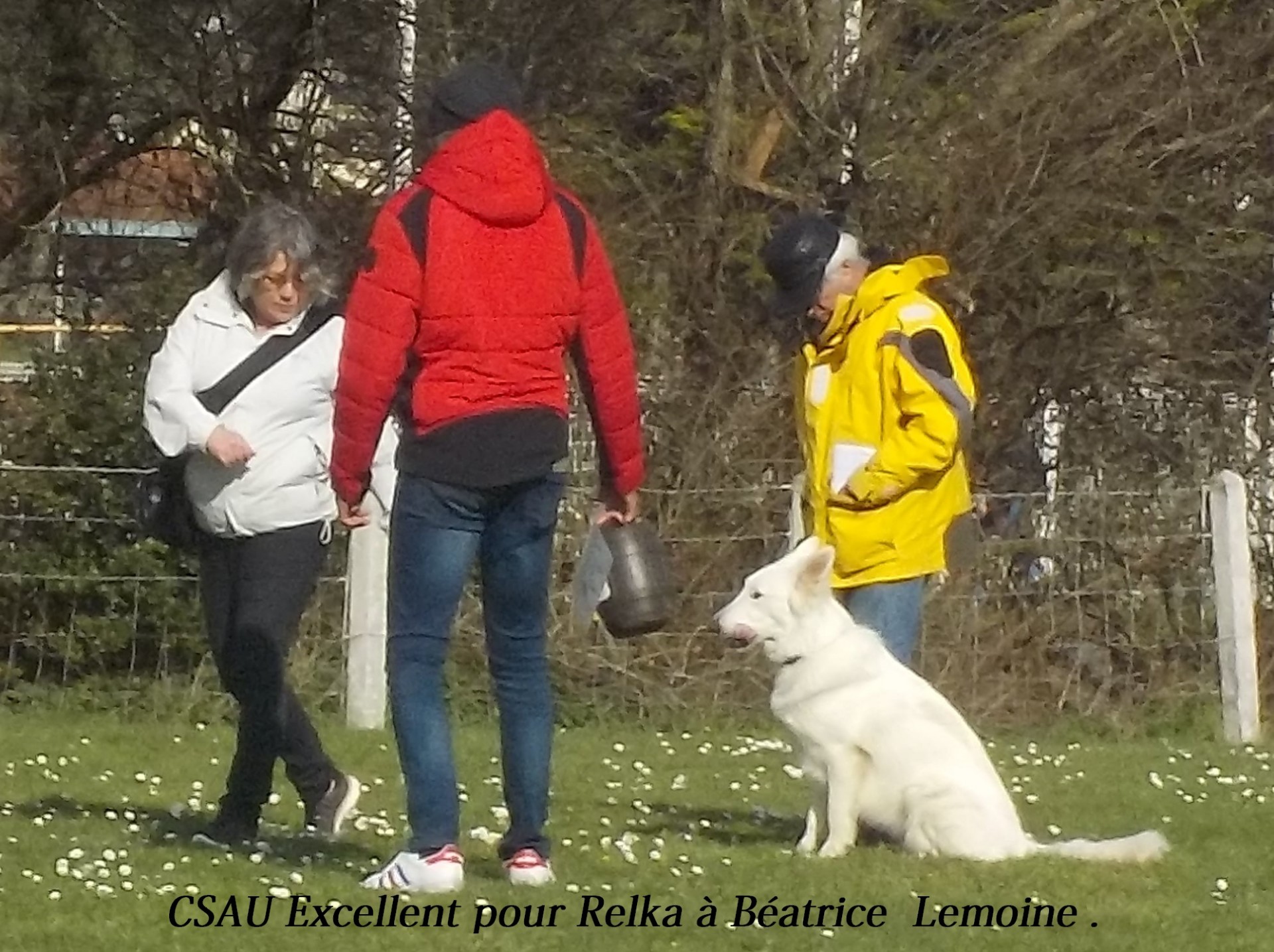 CSAU Excellent pour Beatrice et Relka 