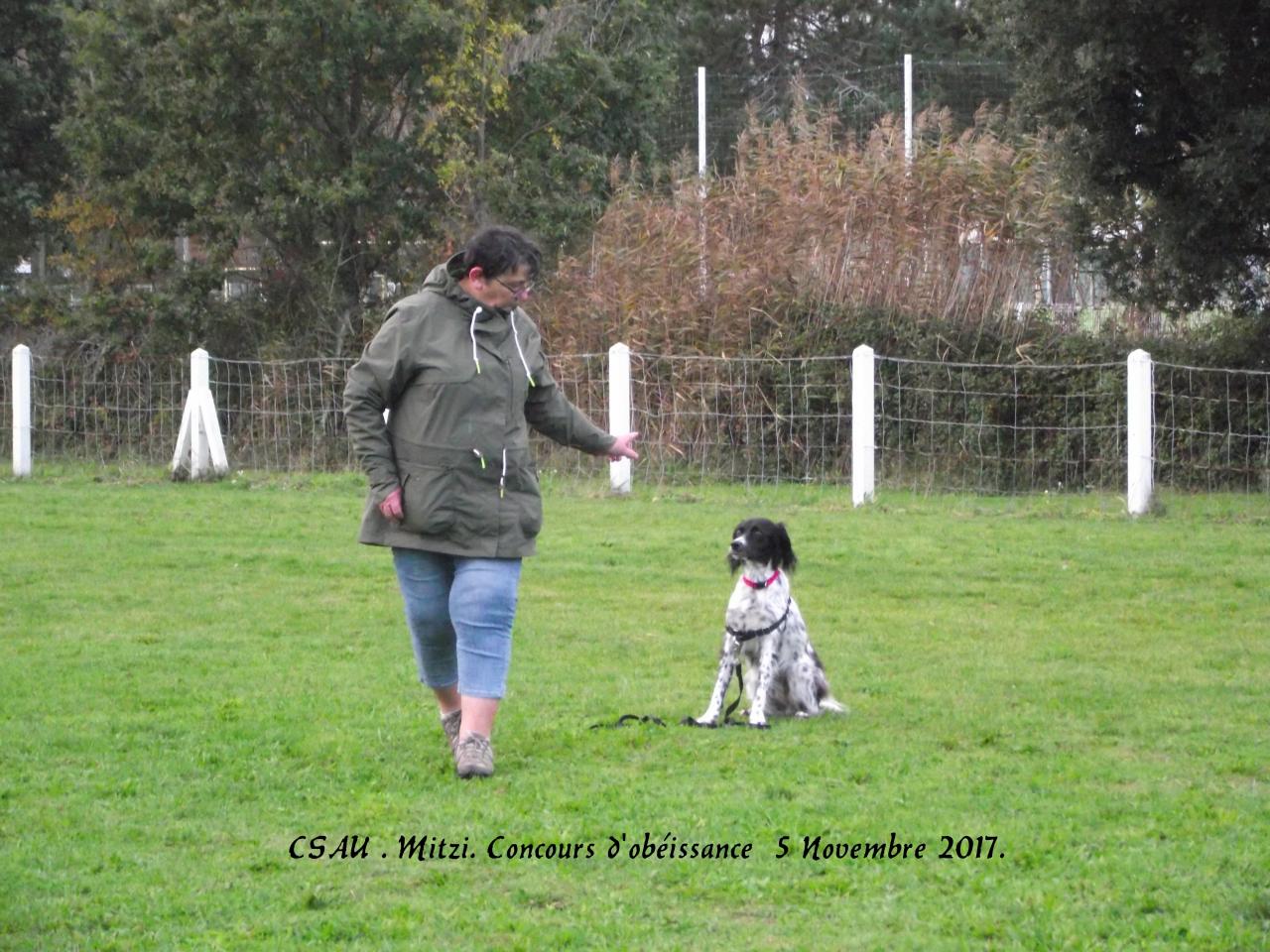 Mitzi CSAU  T. BON avec Mireille Nourmont . Novembre 2017