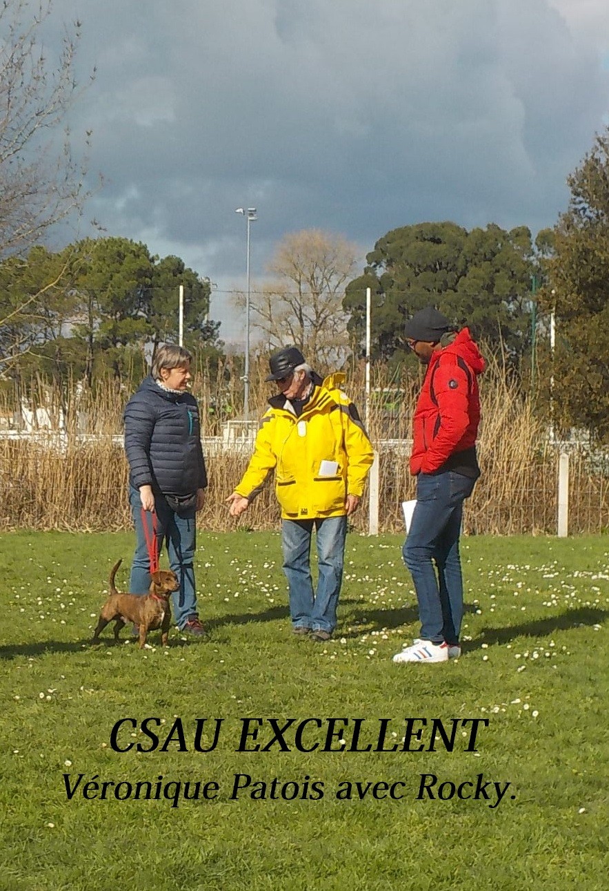 CSAU Excellent pour Veronique et Rocky